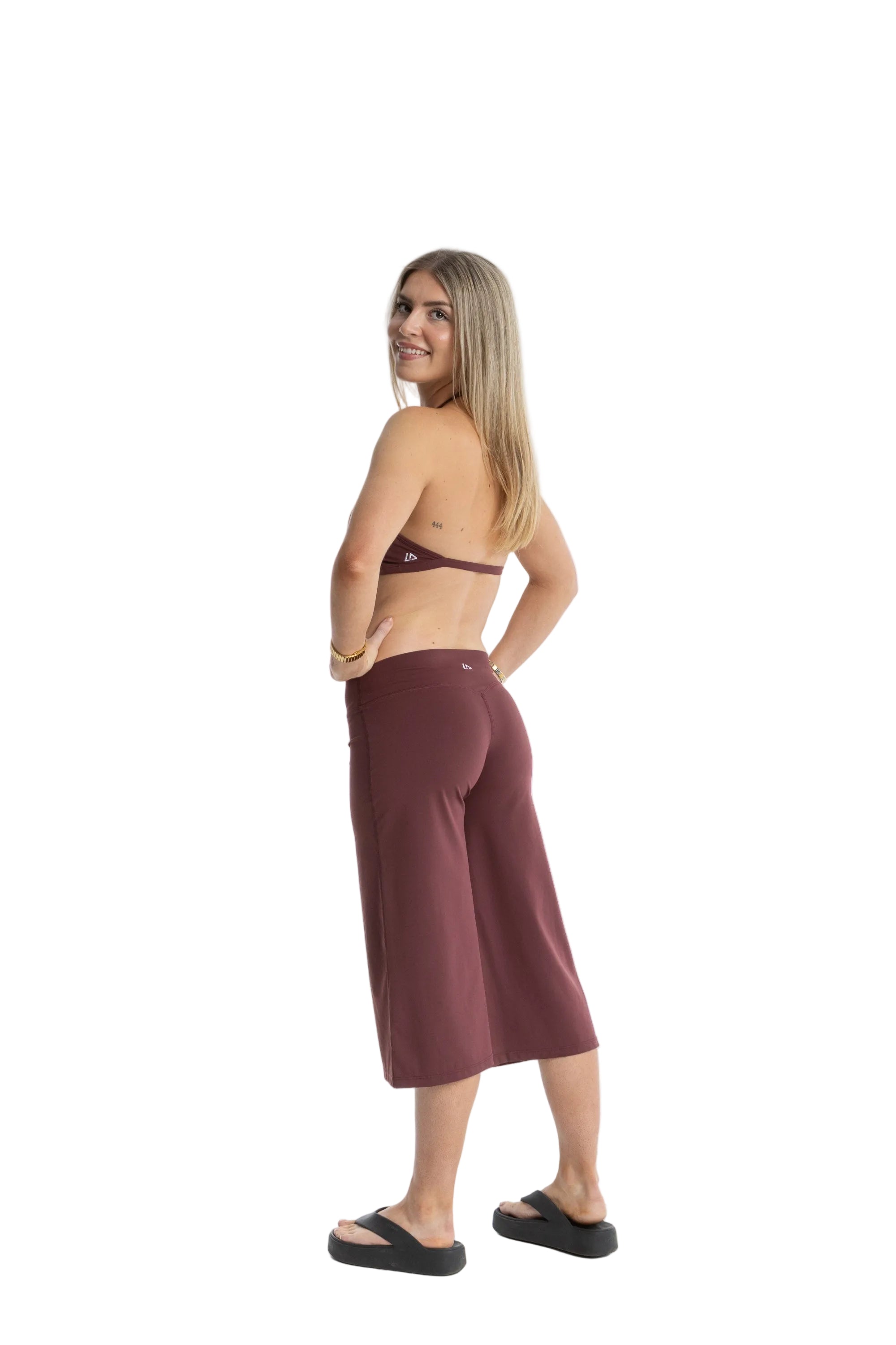 Lounge Wide Leg Capri