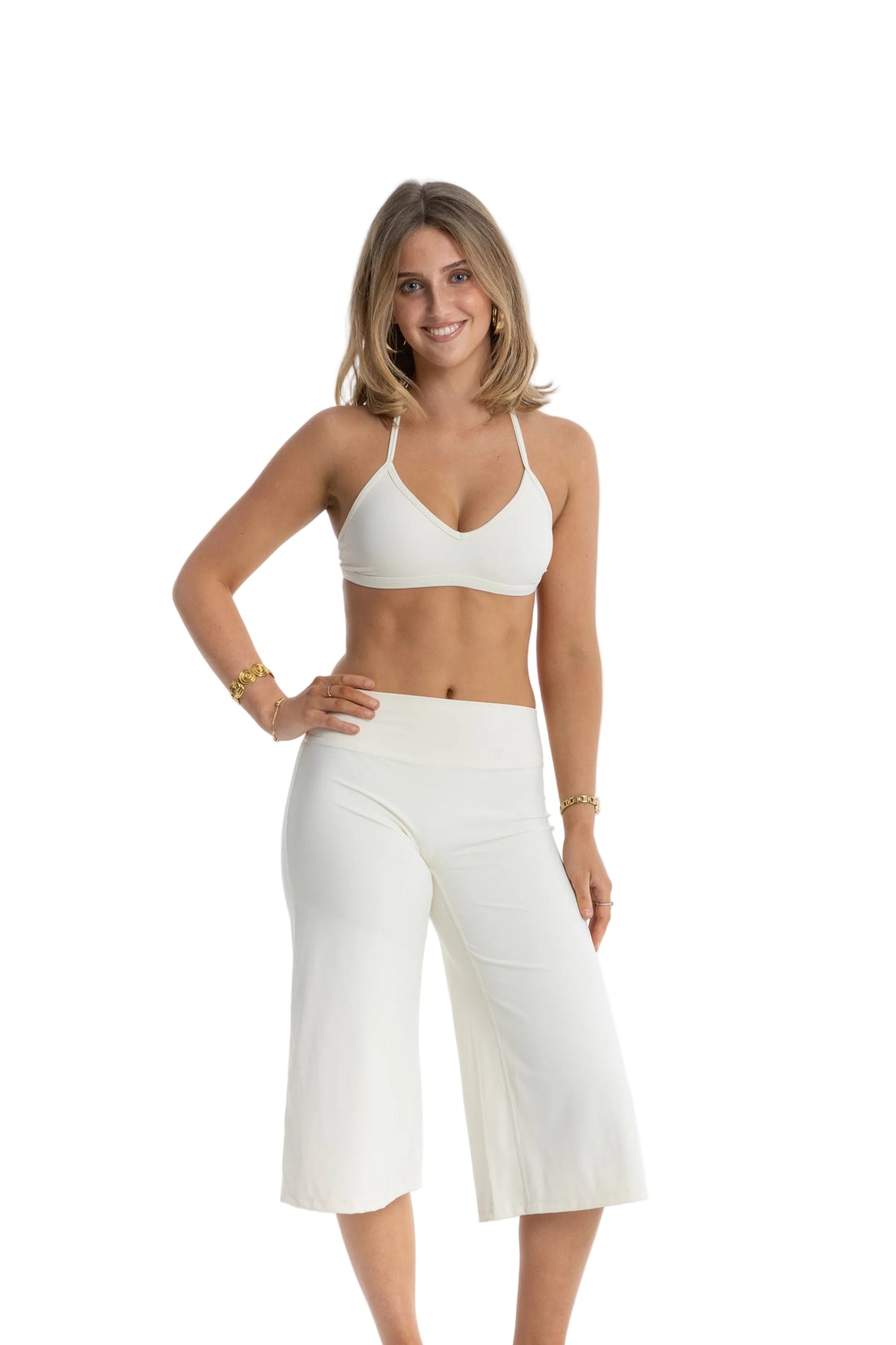 Lounge Wide Leg Capri
