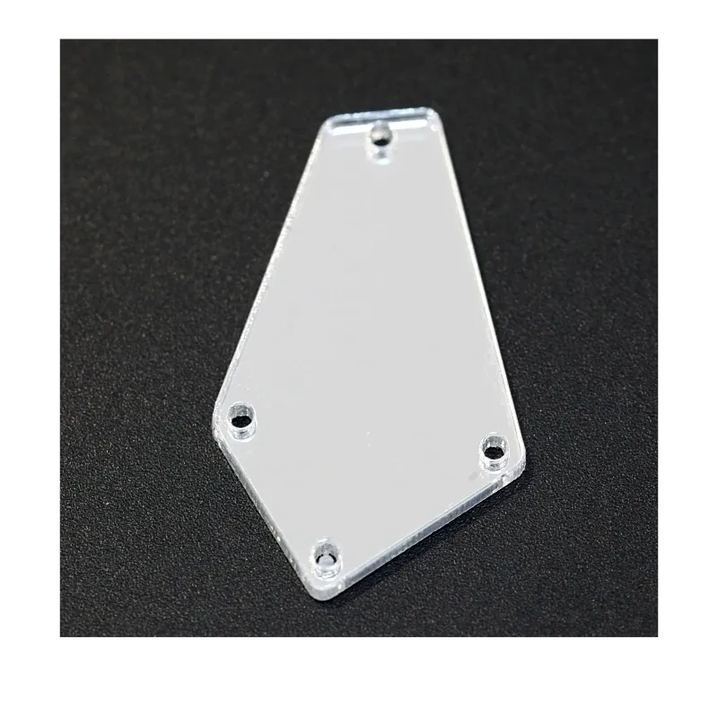Acrylic Sew on Mirrors - Style P04 (22mm x 37mm)