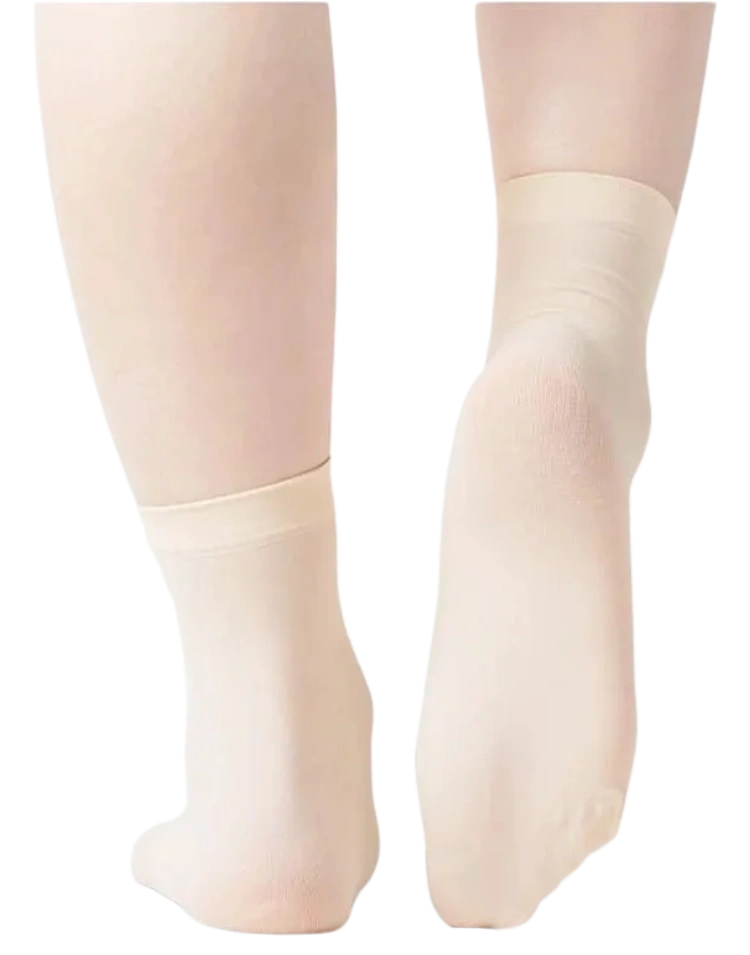Dance Socks - Tan & Nude