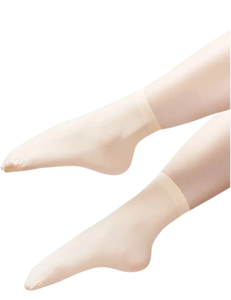 Dance Socks - Tan & Nude