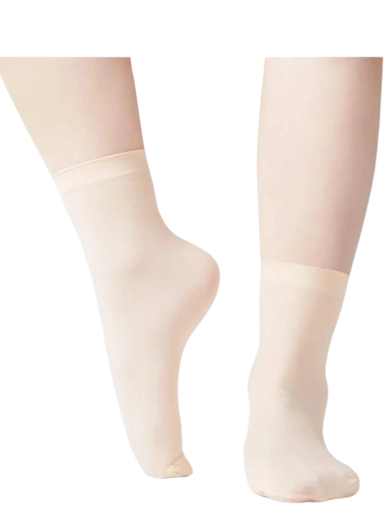 Dance Socks - Tan & Nude