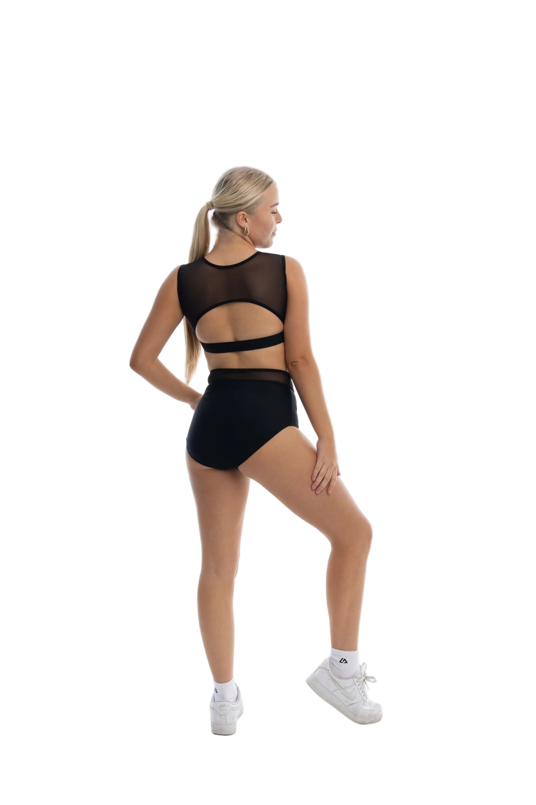 Sheer Elegance Crop - SMALL SIZING PLEASE SIZE UP