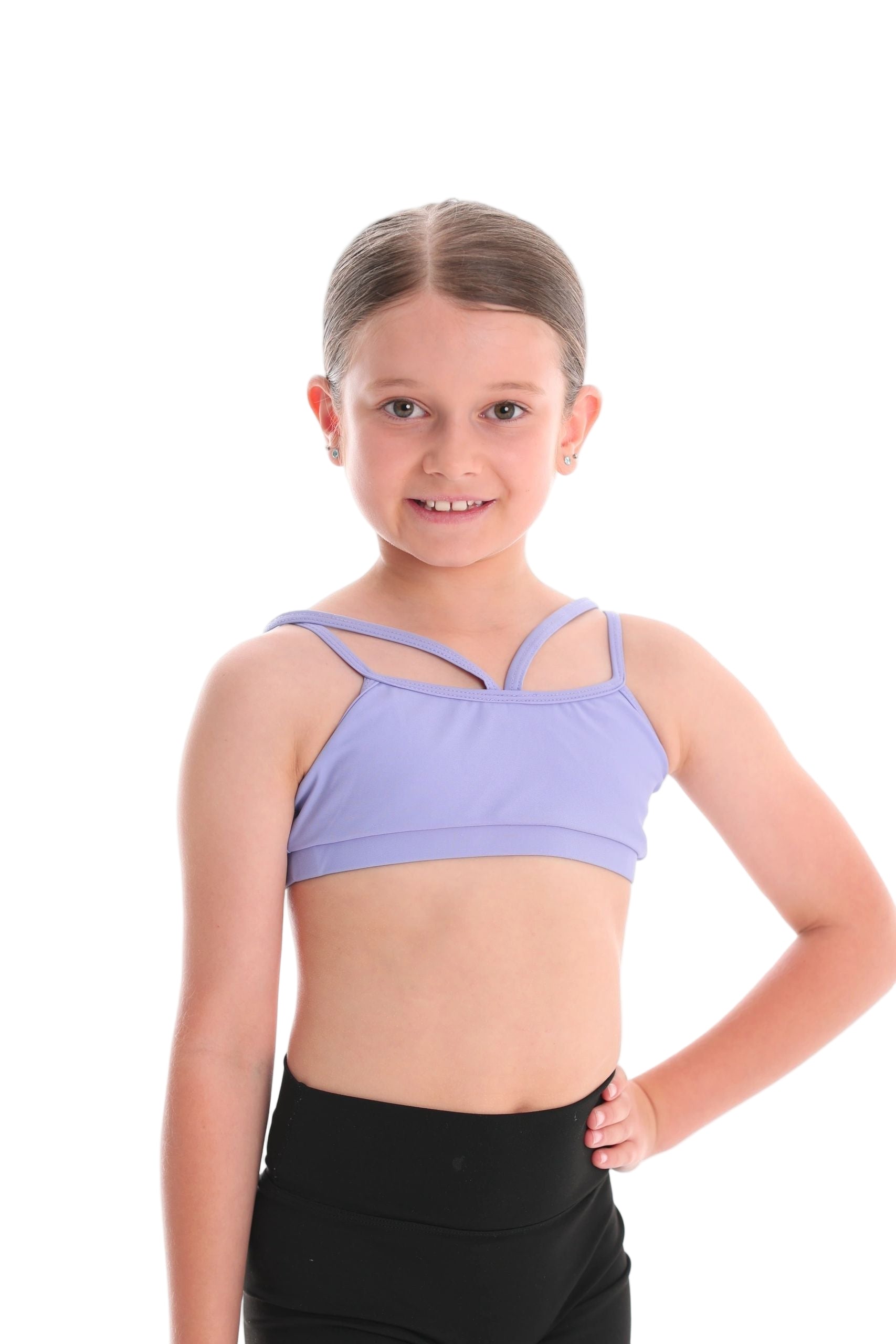 Split Chic Crop