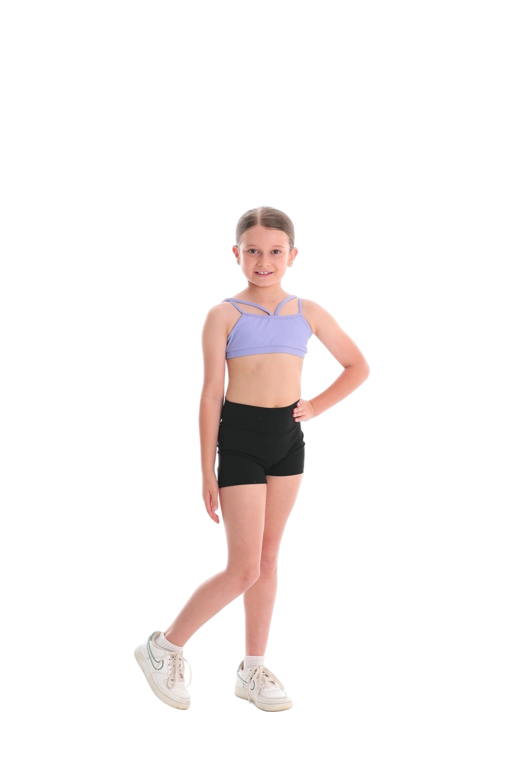 Split Chic Crop